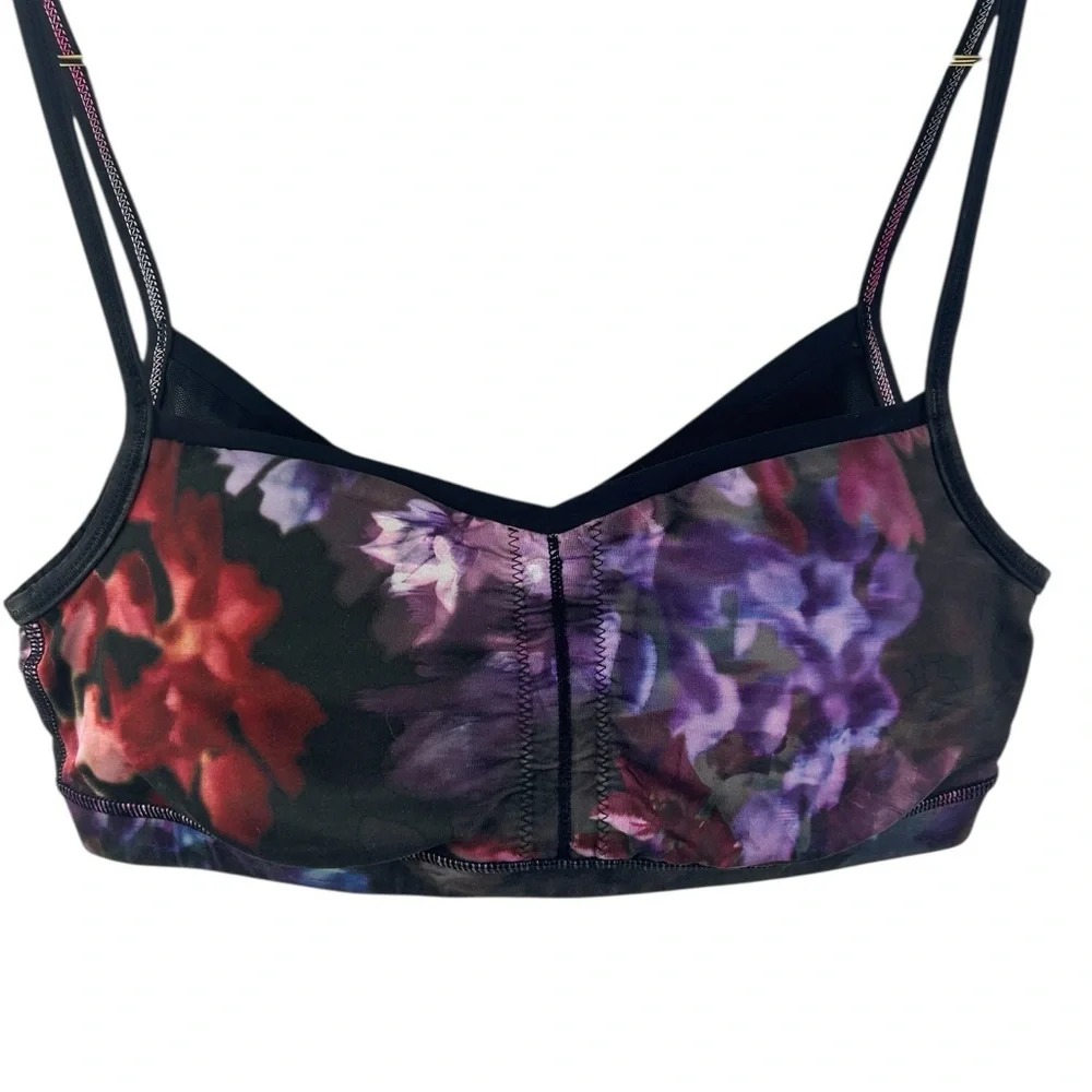 Lululemon Pirouette Bra Spring Has Sprung Multi / Black